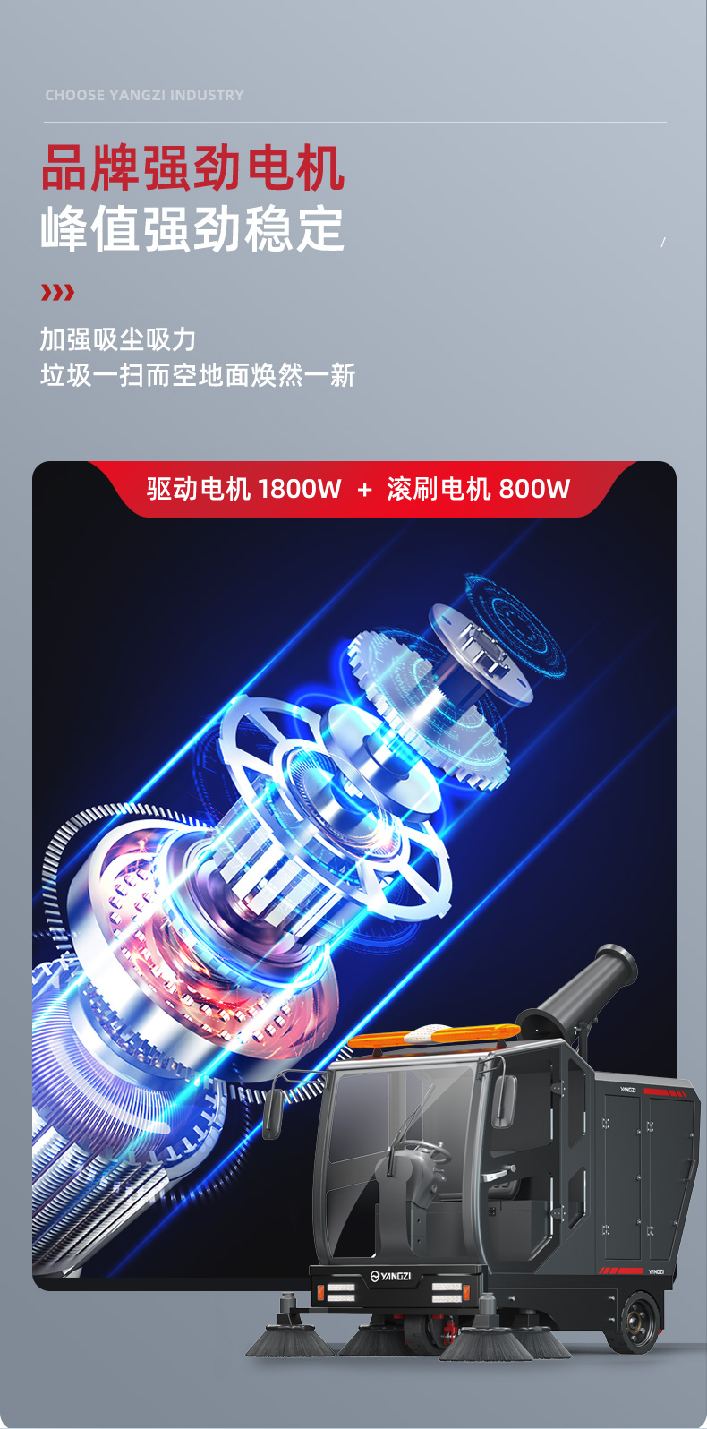 揚(yáng)子S15電動(dòng)掃地車(chē)(圖11)